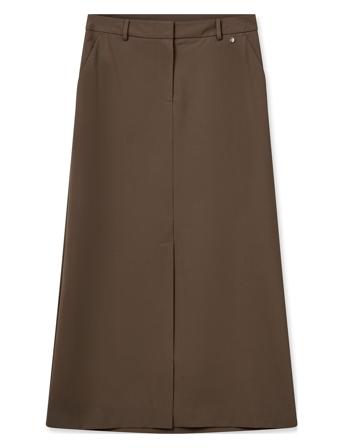 Mmhulya Roy Skirt Skirts Maxi Skirts Brown MOS MOSH