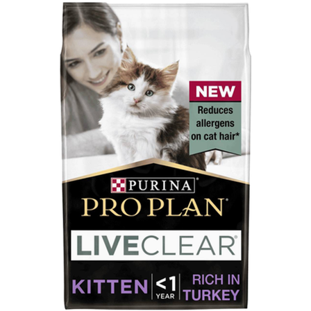 Purina Pro Plan - Katt Liveclear Kitten Kalkun 1,4 kg - Katt - Kattefôr & kattemat - Tørrfôr for katt - ZOO.no