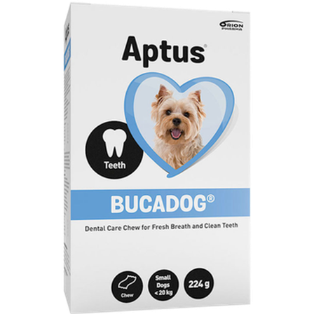 Aptus - Bucadog Chews Small - Hund - Hundegodbiter & tyggebein - Dental tyggebein & tanntyggebein - ZOO.no