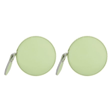 2-pack rund infällbar måttband, 150 cm mjukt läderfodral - fickformat skräddarmåttband för kroppsmått, sömnad