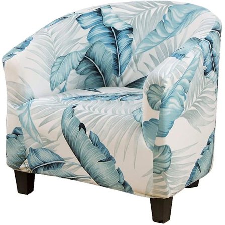 Hög stretch tubstolsskydd avtagbar och tvättbar fåtölj S