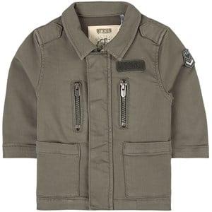 Kids - IKKS Khaki Denim Jacket 18 Months - Coats and jackets - 18 months - Green