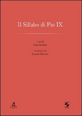 Il sillabo di Pio IX
