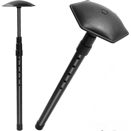 Justerbar Golfbag Støttestang - Golfkøllebeskytter - Bærbar Golfbag Holder - Fast Arm - Golfkøllebeskytter med Hexagonalt Kuppel