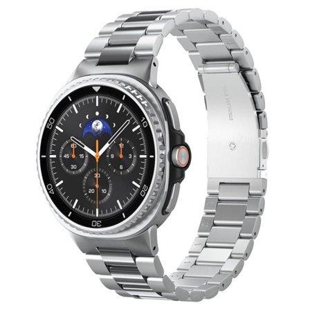 Spigen Modernt passande armband för Samsung Galaxy Watch 40/44/46 mm - Silver