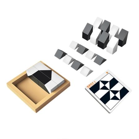 Träleksak med dolt block Flera spel DIY Montera sticksågar Leksaker för pojkar Flickor One Set