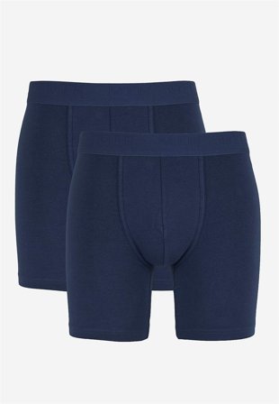 Cellbes of Sweden - Boxerkalsong med längre ben 2-pack - marin - för herrar - 3XL
