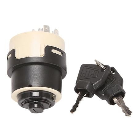 Tenningsbryter med 2 nøkler for JCB 3CX 4CX 85804674 701/80184 50988