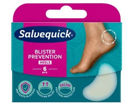 Salvequick 510000555 Skavsårsplåster 6-pack, Första hjälpen