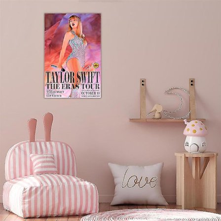 Taylor Poster The Eras Tour Swift Väggkonst Dekor 13 Oktober World Tour Filmaffischer Swift Vägg Oramad-WELLNGS