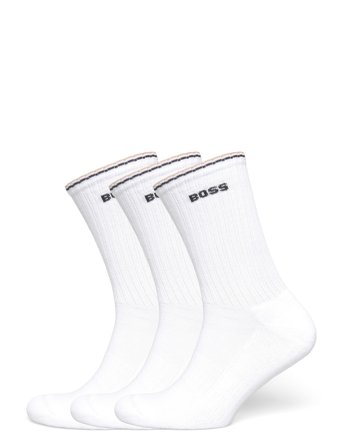 BOSS 3P Qs Rib Stripe Cc - White - 43-46