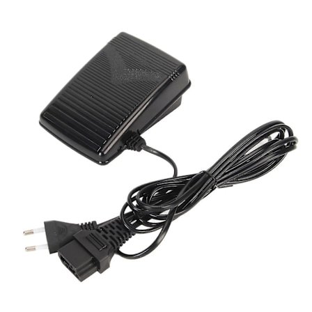 Symaskinsfotpedal, halkfri symaskinspedal med 2 meter kabel för hushåll, EU-kontakt 220V 2025th