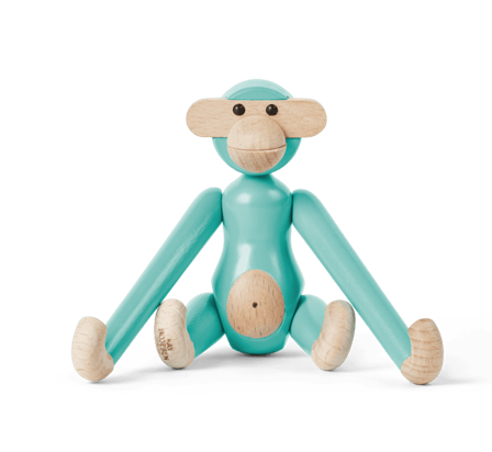 Kay Bojesen Ape Mini Turkis H9,5