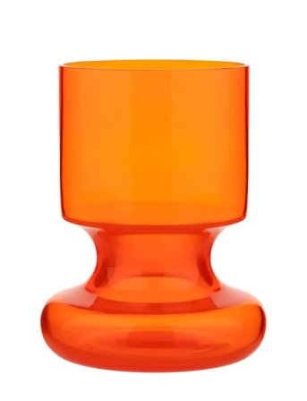 Pokaali Vase 15,5 Cm Orange Marimekko Home