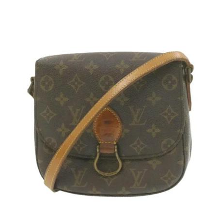Louis Vuitton Vintage, Pre-owned Canvas louis-vuitton-bags Bruin, Dames, Maat:ONE Size