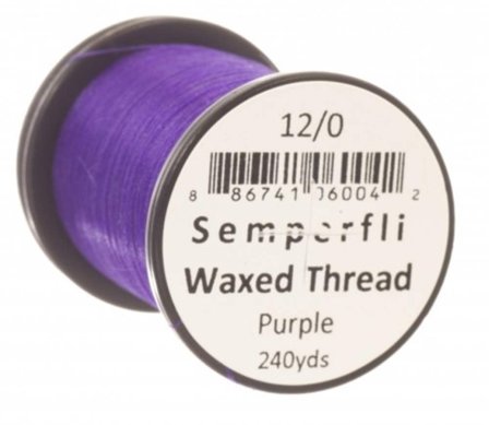 Semperfli Waxed Thread 12/0 - Purple