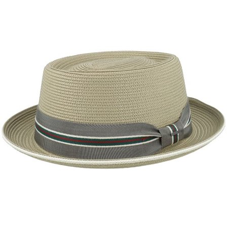 Bailey - Grön straw Hatt - Carver Dusty Olive Straw Hat @ Hatstore