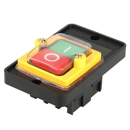 1 stk. KA0-5 380V 10A Sort 2 Position Strømkontrol Trykknap Trykknap Afbryder