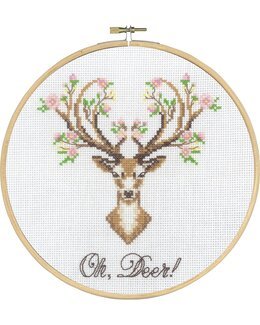 Stickpackung Bild Rentier