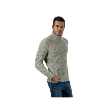 Gran Sasso, Turtlenecks Grijs, Heren, Maat:L