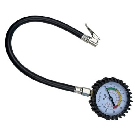 Nøjagtig dæktryksmåler LCD-display Letvægtsdesign til motorcykel- og bildæk