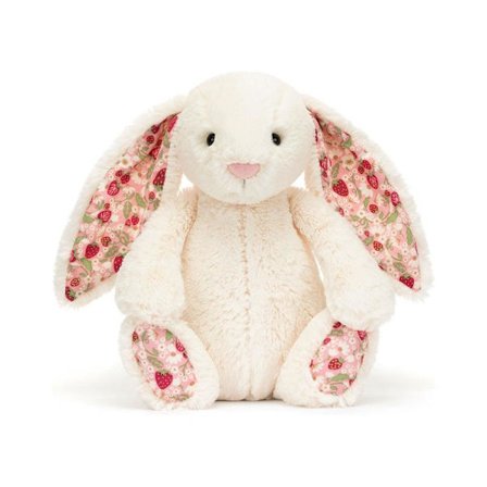 (Tidsbegrænset tilbud) Jellycat Blossom Bunny Cherry blødt legetøj medium 31 cm
