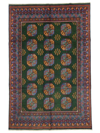 Afghan Fine Vloerkleed Handgeknoopt 193X294 Afghanistan