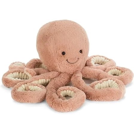 Jellycat Odell Mustekala Lonkerot Pehmolelu Pehmeä Lelu - Pieni - 49 cm