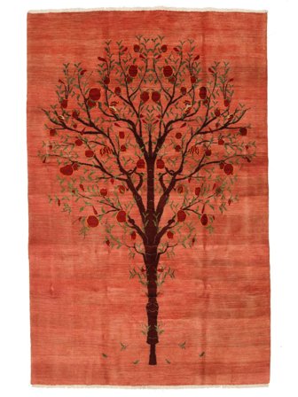 Tapis Gabbeh 194X295 (Laine, )