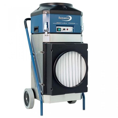 Dustcontrol DC AirCube 2000 Ilmanpuhdistin, Sisäilma