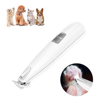 Hunde Clippers, Hunde Trimmere til Trimning Lav Støj Elektrisk Hundehår Trimmer, Trådløs Shaver til Poter, Ører og Ansigt til Katte og Små Hunde