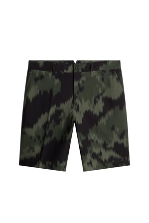 J.Lindeberg - Golf - Eloy Print Shorts - Grön - Man - 31