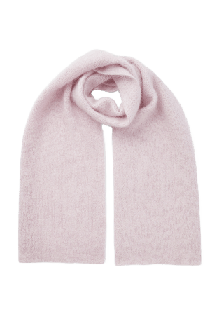 Wera Halsduk i ull- och mohairmix BARBRO Halsdukar & scarves Rosa ONESIZE