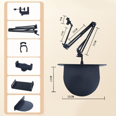 2-I-1 Sengetelefon Tablet Holder Mobiltelefon Bracket Tablet