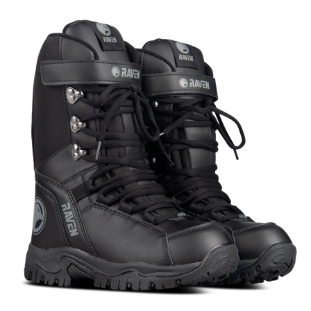 Raven Charge 2.0 WP Snowmobile Boots Black 39