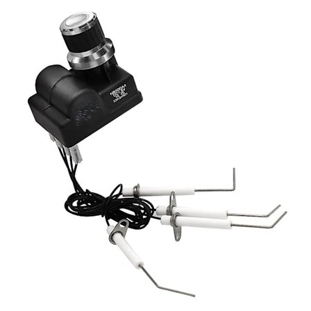 Grill Tændingssæt til Blackstone 28" Stegepande, 4 Udtag Universal AA Batterier Sølv Dæksel Gnist