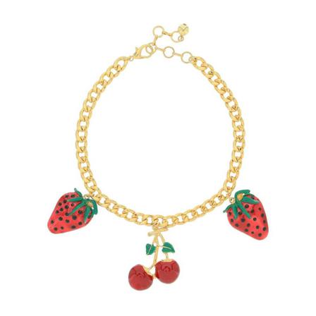 Alessandra Rich, Necklaces Geel, Dames, Maat:ONE Size