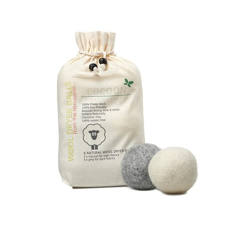 Cocoon Uld bolde 6 stk., Tøj & Bolig, Husholdning, Tekstilpleje