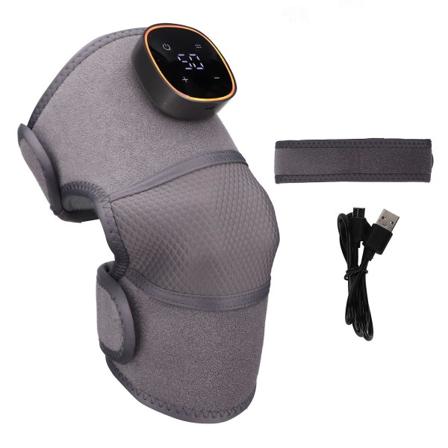 Polvihierontalaite 3-moodilla USB säädettävä Hot Compress Langaton lämmin sähkölämmitteinen polvihierontalaite