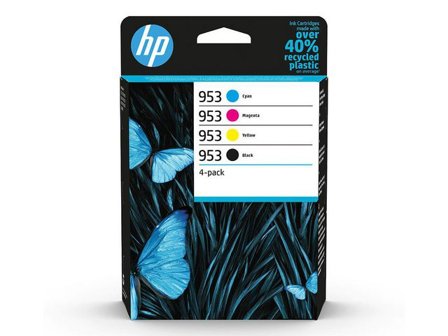 HP Bläckpatron 6ZC69AE 953 CMYK 4/fp - Lyreco - Toner och bläck - Bläckpatroner - Bläckpatroner HP