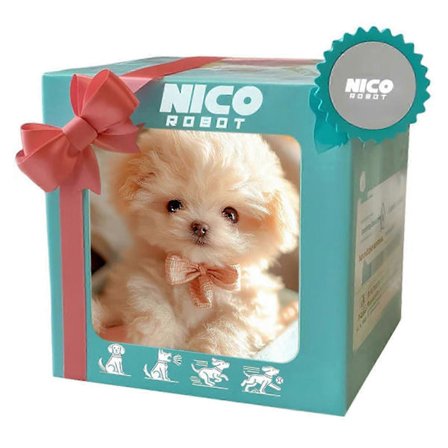 Robot Hvalpehund Realistisk Robot Hund Ai Realistisk Robot Hvalp Der Opfører Sig Som En Rigtig Hvalp, Går og Gøer [DB]