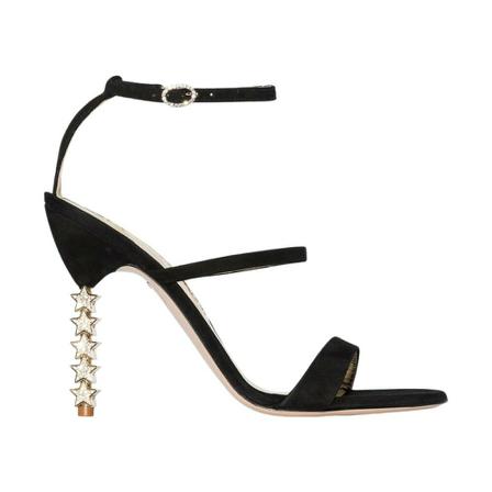 Sophia Webster, Sandals With Heel Zwart, Dames, Maat:39 EU