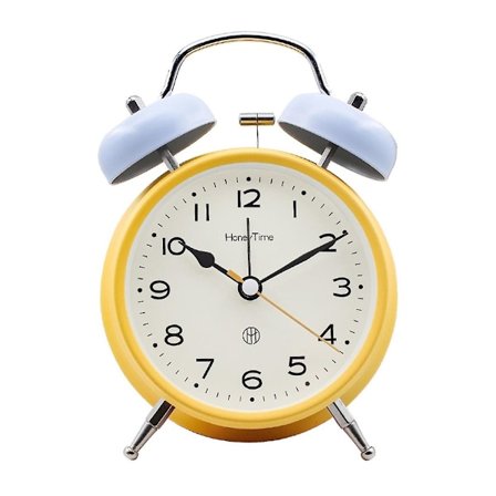 Stille metal alarmur - bordur, natlys, fejemaskine, studenteralarmur