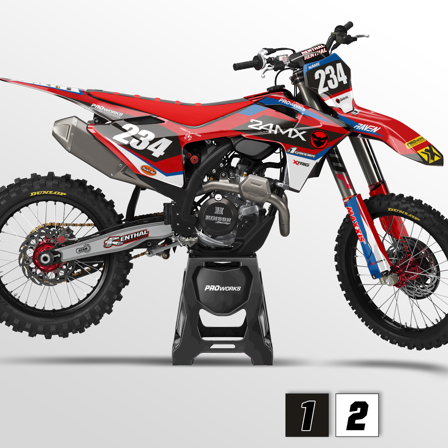 Dekor-Kit GasGas Competition - Gas Gas ES 500 2024-2024