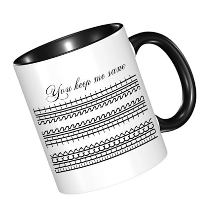 Personlig kaffekop med hemmelig besked - fødselsdagsgave til ven og familie