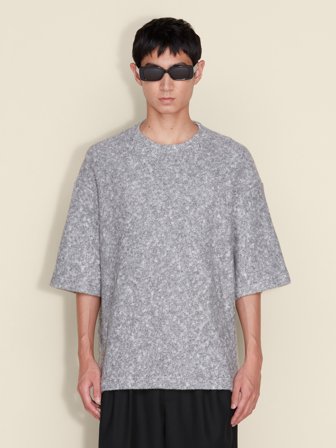 Holzweiler Ranger Brushed Tee - Grey Mix - Men's - Medium