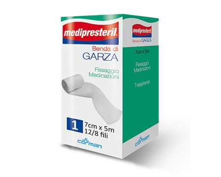 MediPresteril Benda Garza 12/8 7x5 cm