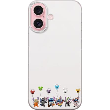 Apple iPhone 16 Gjennomsiktig deksel Stitch Kostyme