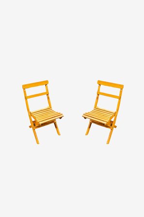 Wood Furniture - Kokoontaitettava tuolisetti Laxo Honey - Ruskea - Ruokapöydän tuolit - - Homeroom
