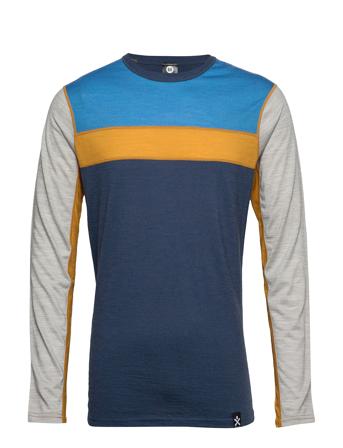 Retro Wool Crew Base Layer Tops Sininen Bula